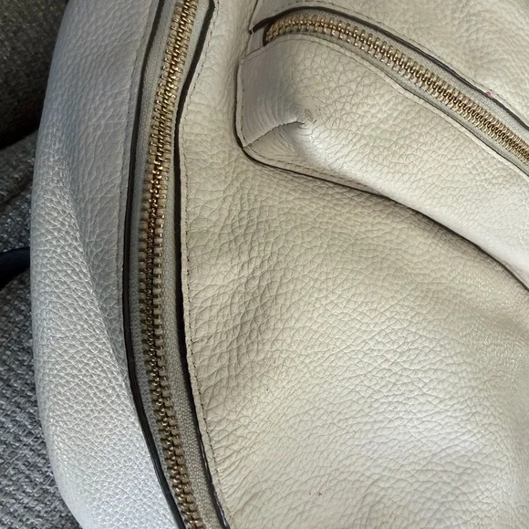 Coach Beige Leather charlie mini Backpack - Picture 15 of 16